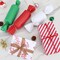 Christmas Tissue Paper for Gift Bags, 120 Sheets Gift Wrapping Paper Bulk Assorted Design Xmas Tissue Paper, Red Green and White Tissue Paper for DIY Crafts Holiday Decor (Red Letters)